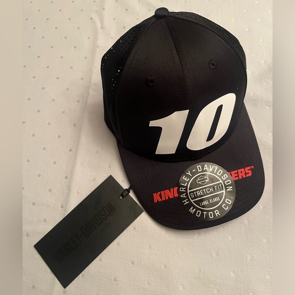Harley-Davidson King Of The Baggers Screamin’ Eagle 120th Stretch-Fit Cap (NWT) - Picture 2 of 8
